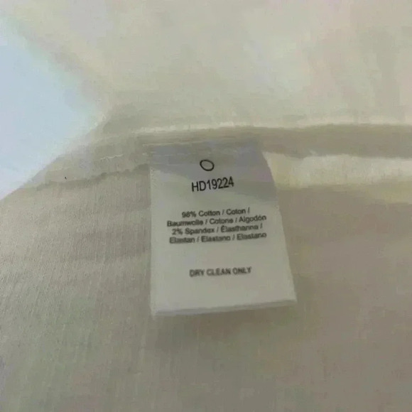 A-TOUT-AGE Demi White denim skirt like new, high waisted size 8 - Picture 12 of 14